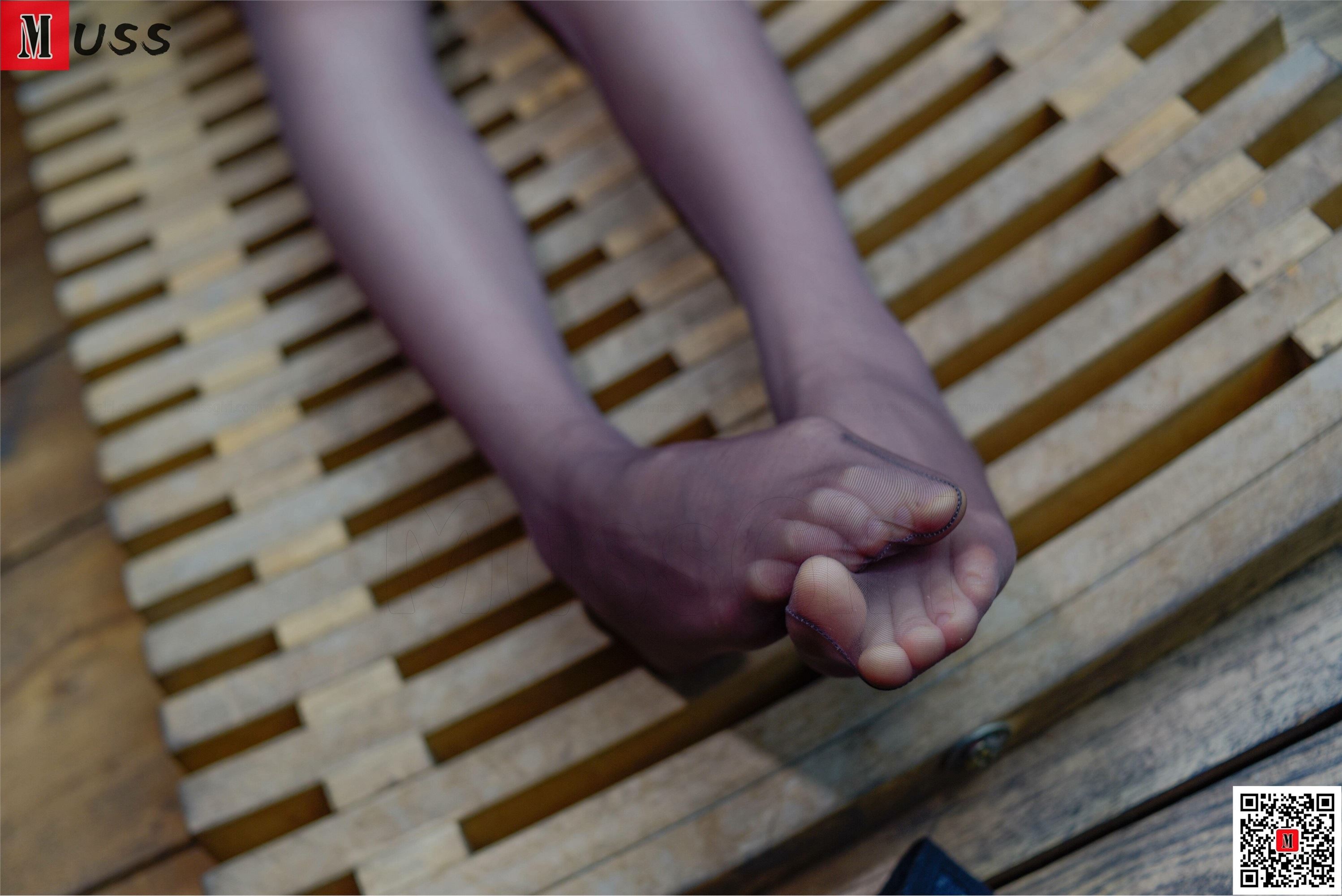 MussGirl慕丝女郎  NO.186 黑色连衣裙肉丝